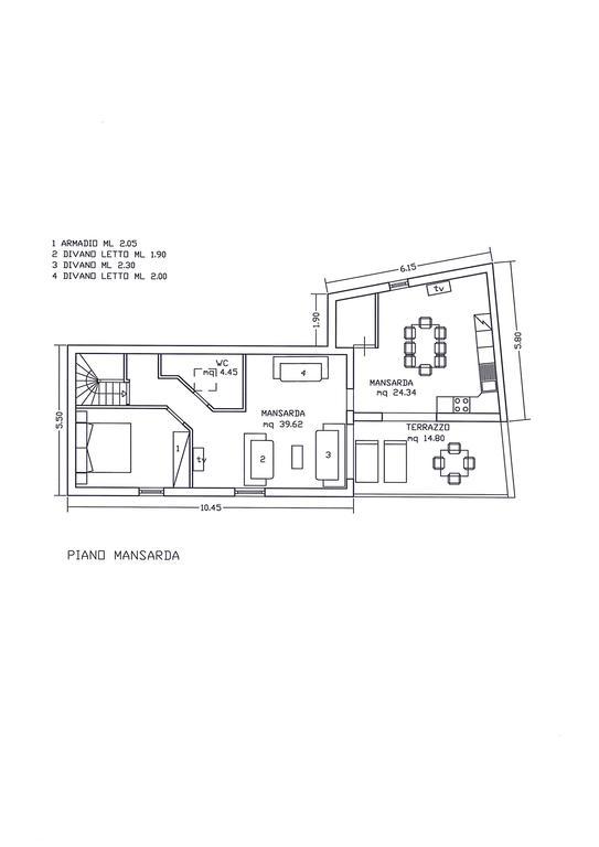 Appartamento Mansardato Anda&Torra Castelsardo Exterior foto